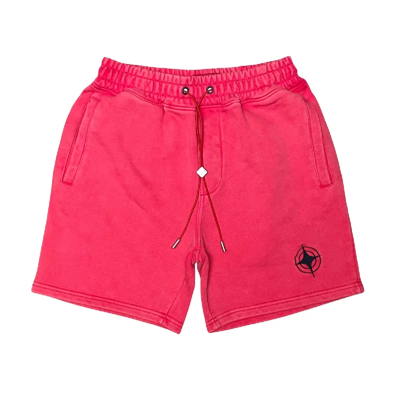 Sporty and Athletic Men's Workout ShortsWrathboy Mens Shorts WB03-003 Vintage Red