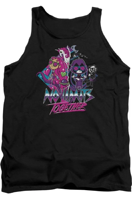 Teen Titans Go To The Movies No Limits Adult Tank Top