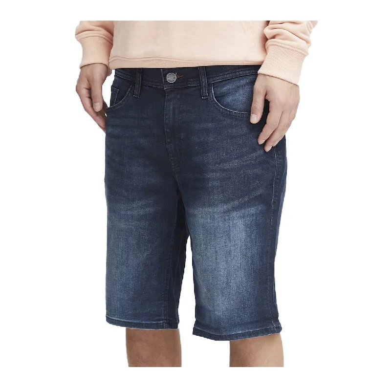 Comfortable Men's Lounge ShortsBlend Mens Twister Shorts 20713326-200292 Denim Dark Blue