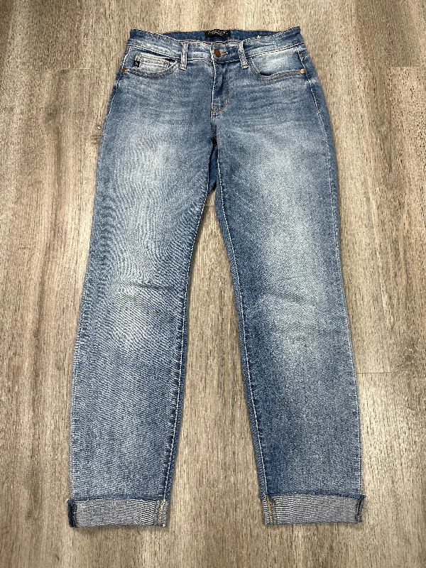 Sustainable Eco-Friendly Men's JeansJeans Boyfriend By Judy Blue In Blue Denim, Size: 2
