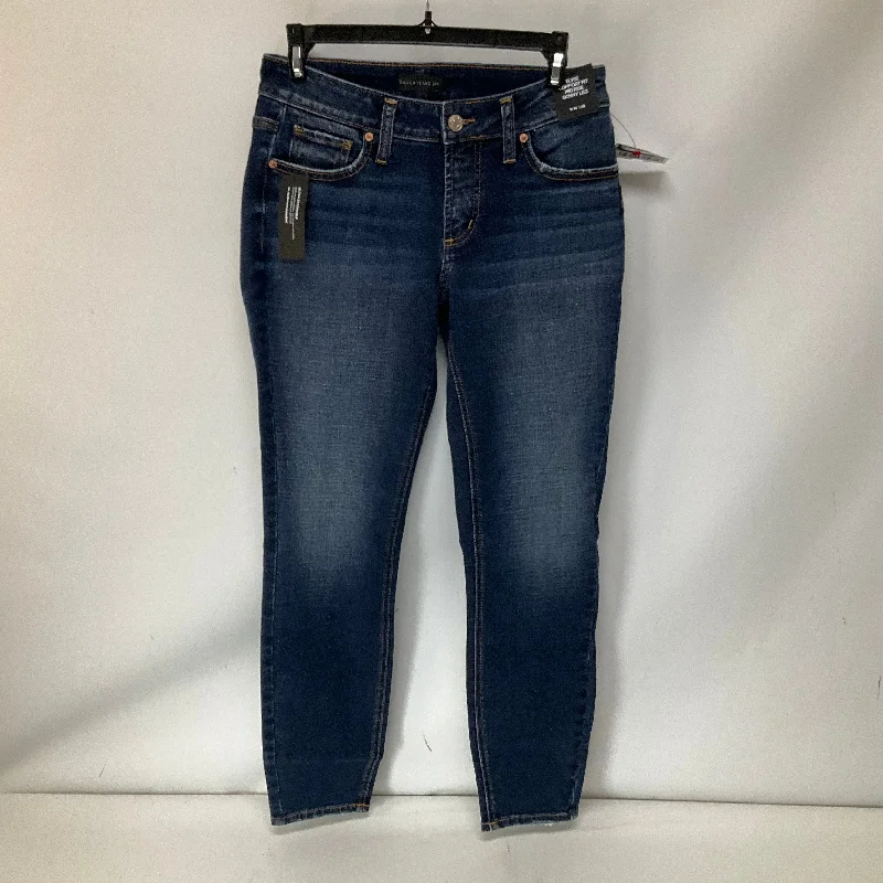 High-Waisted Bootcut Men's JeansJeans Skinny By Silver In Blue Denim, Size: 2