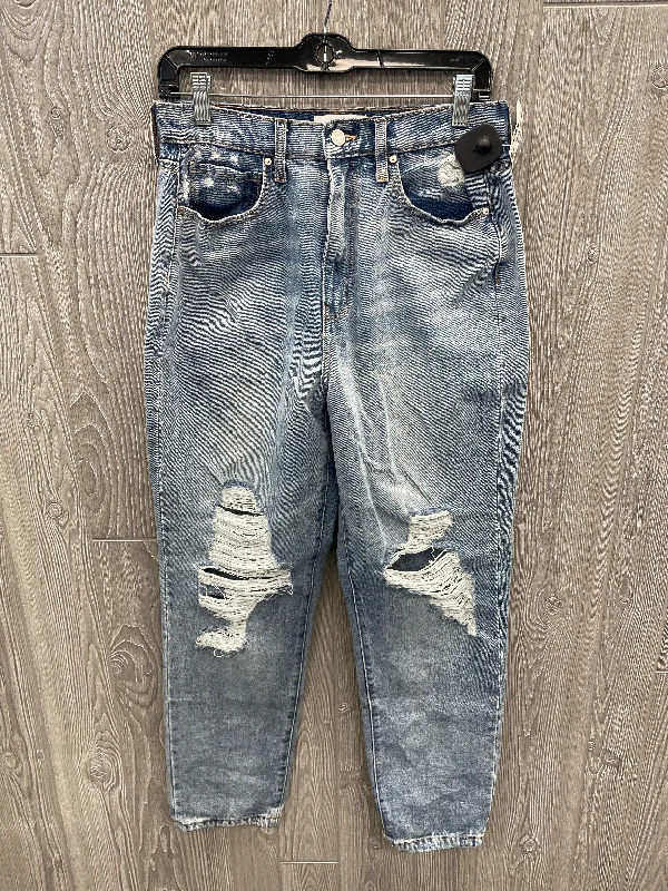 High-Quality Ripped Men's JeansJeans Straight By Clothes Mentor In Blue, Size: 4