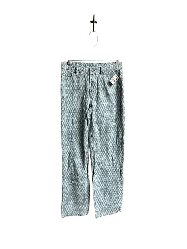 Flexible Men's JeansJeans Wide Leg By Clothes Mentor In Checkered Pattern, Size: 0