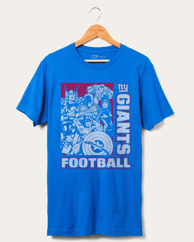 NY Giants x Marvel The Avengers Squad Fan Tee