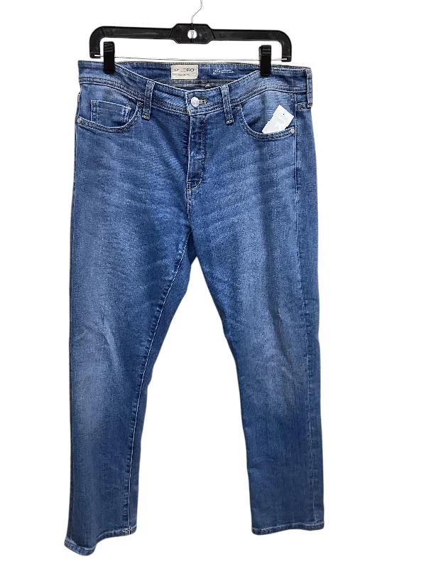 Rip and Tear Men's JeansJeans Straight By Pilcro In Blue Denim, Size: 8