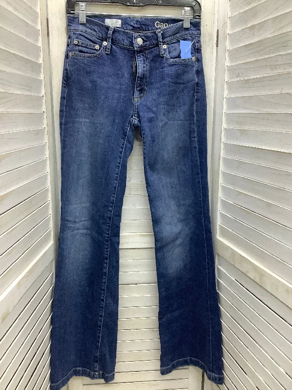Rip and Tear Men's JeansJeans Flared By Gap In Blue Denim, Size: 6