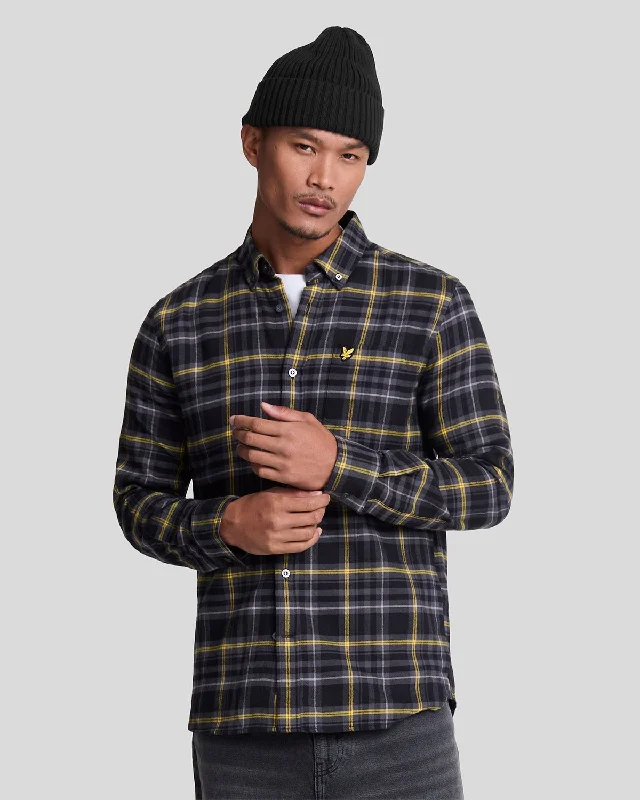 Men's Timeless Dress Shirts for Enduring StyleCheck Flannel Shirt
