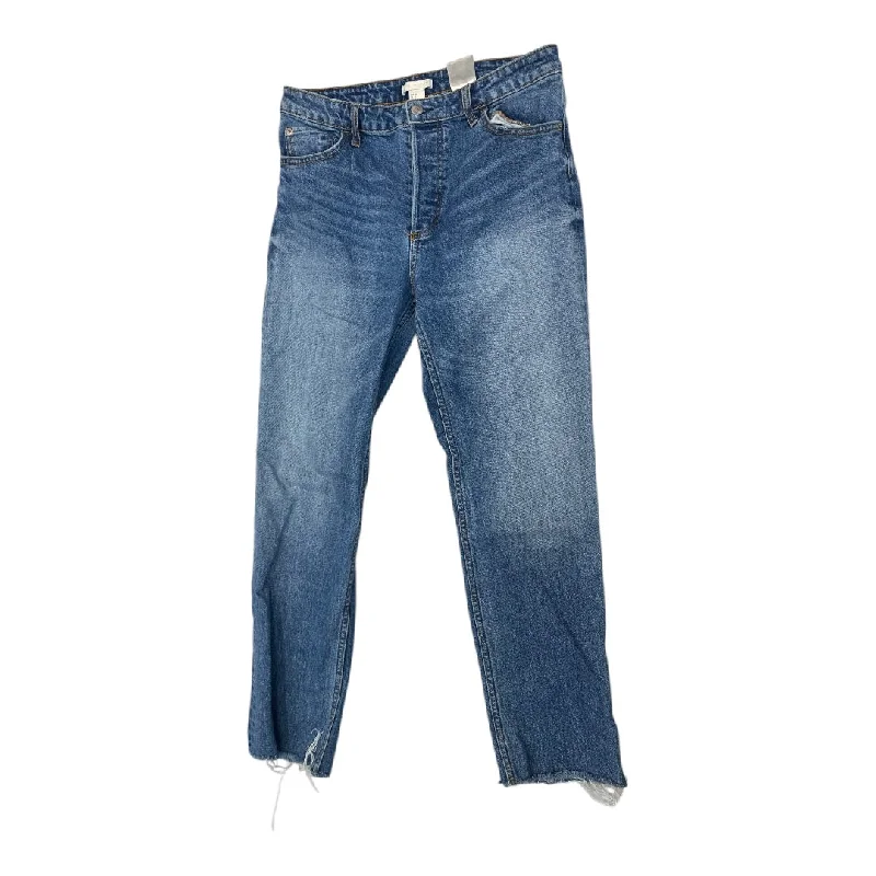 Workwear Men's JeansJeans Boyfriend By H&m In Blue Denim, Size: 8