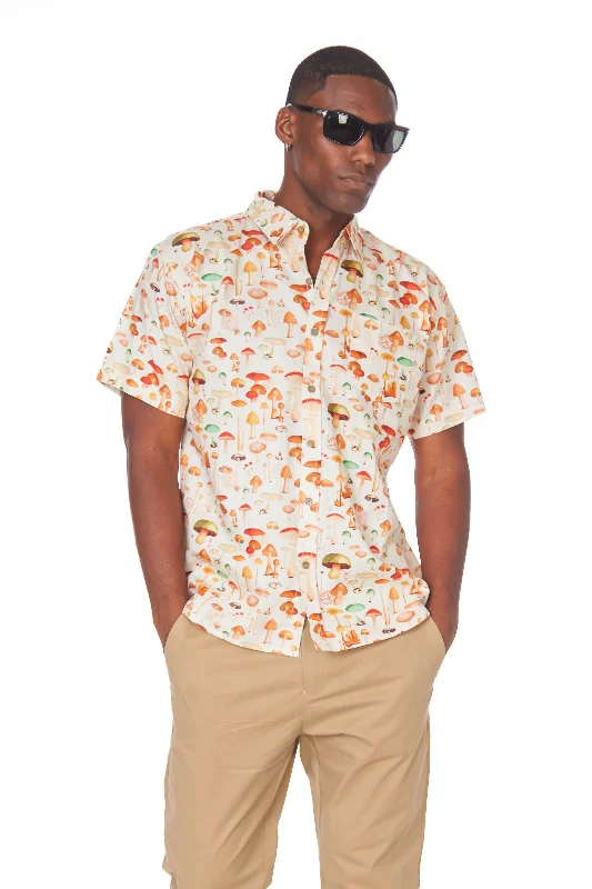Men's Custom-Fit Shirts for a Personalized LookMUSHROOM MEDLEY SHORT SLEEVE SHIRT