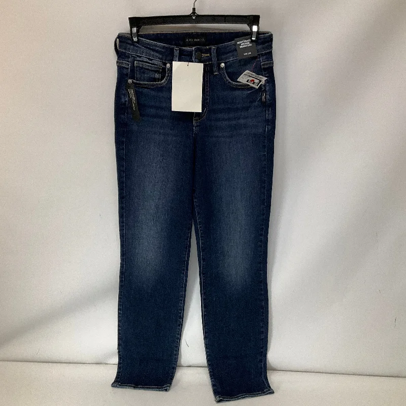 Sustainable Eco-Friendly Men's JeansJeans Skinny By Silver In Blue Denim, Size: 2