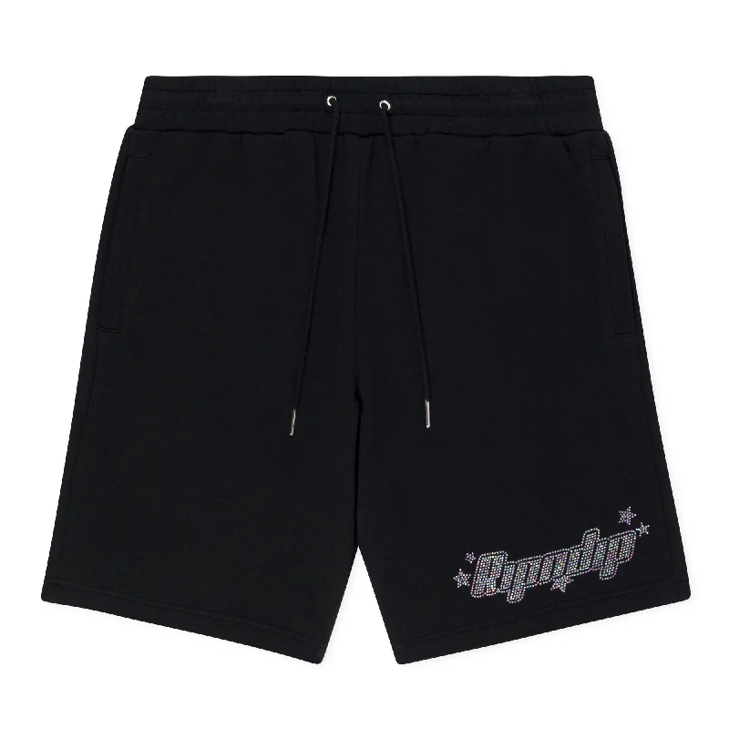Men's Relaxed-Fit Denim ShortsKawaii Nerm Sweatshorts (Black)