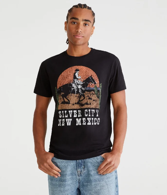 Aeropostale Silver City New Mexico Graphic Tee