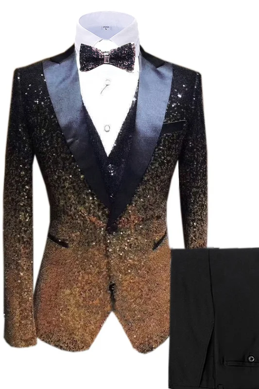 women's mini dressesSequins 3 Pieces Men's Suits Wedding Suit Set