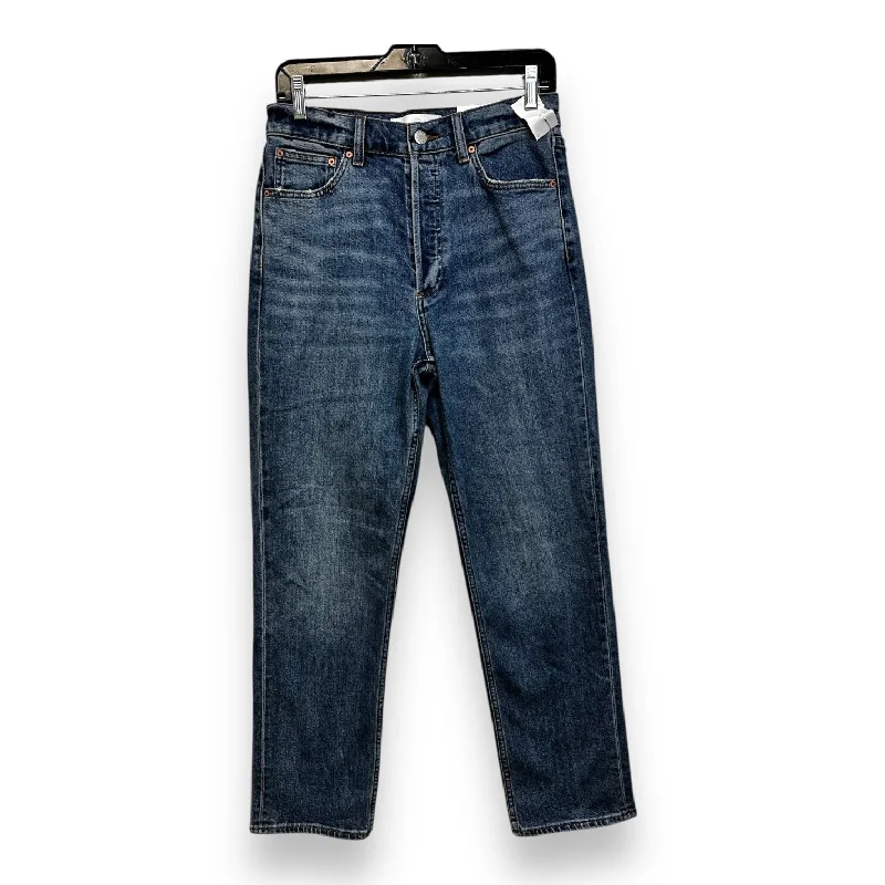 Comfortable Men's JeansJeans THE ARLO HIGH RISE STRAIGHT By Clothes Mentor In Blue, Size: 28L