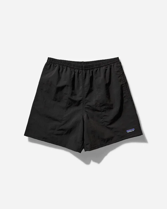 Men's Dressy Short Pants for OfficeMen's Baggies 5 Inch Shorts Black