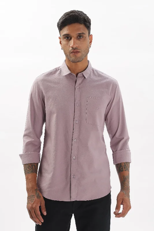 Men's Stain-Resistant Shirts for Mess-Free WearLight Purple Regular Fit Plain Full Sleeve Shirt Men's Stain-Resistant Shirts for Mess-Free WearLight Purple Regular Fit Plain Full Sleeve Shirt