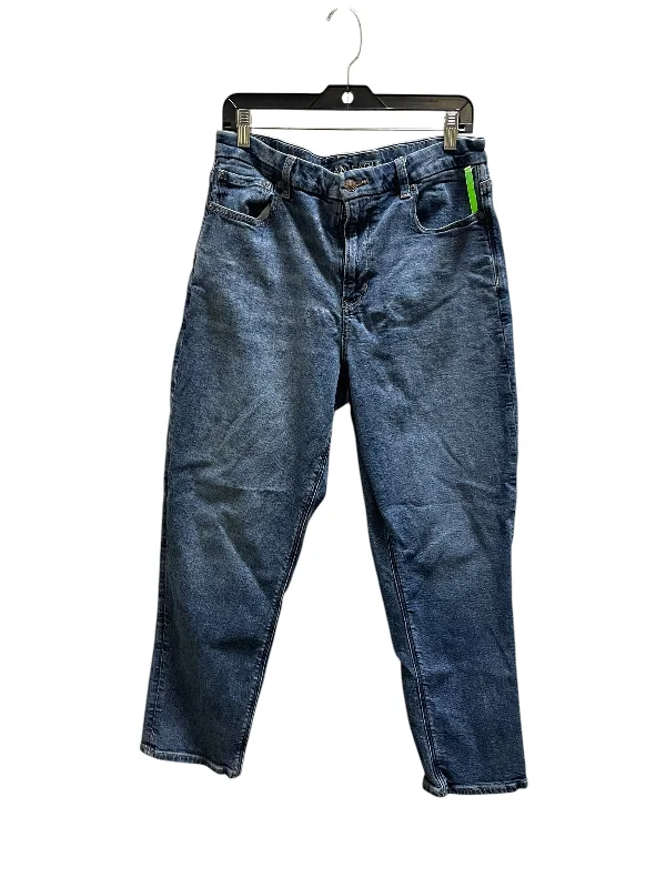 Designer Skinny Men's JeansJeans Boot Cut By American Eagle In Blue Denim, Size: 14