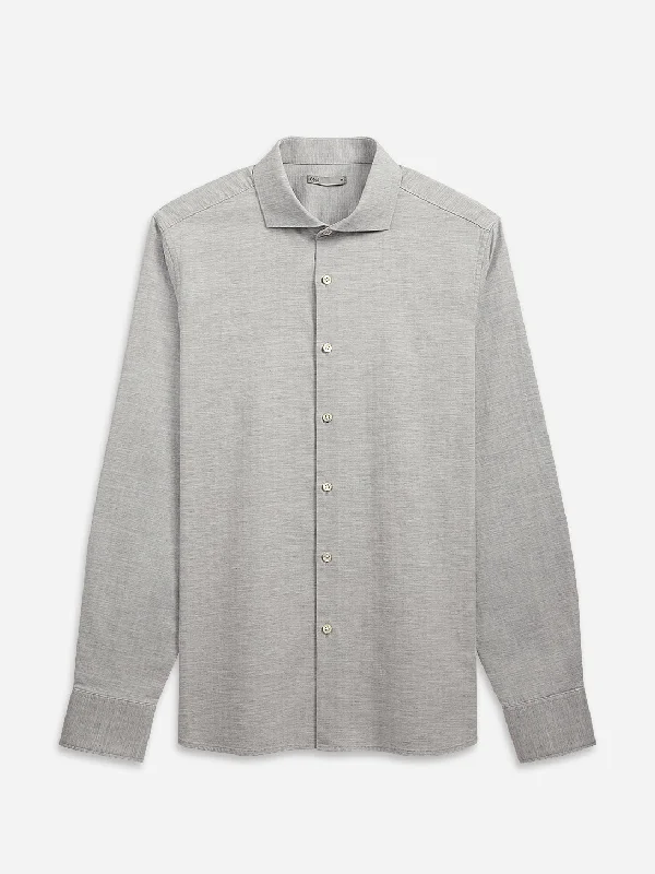 Casual Men's Button-Down ShirtsArthur Heather Herringbone Shirt