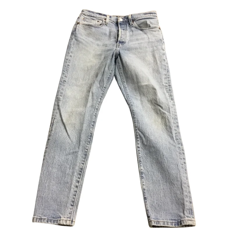 Classic Blue Men's JeansJeans Skinny By Levis In Blue Denim, Size: 4