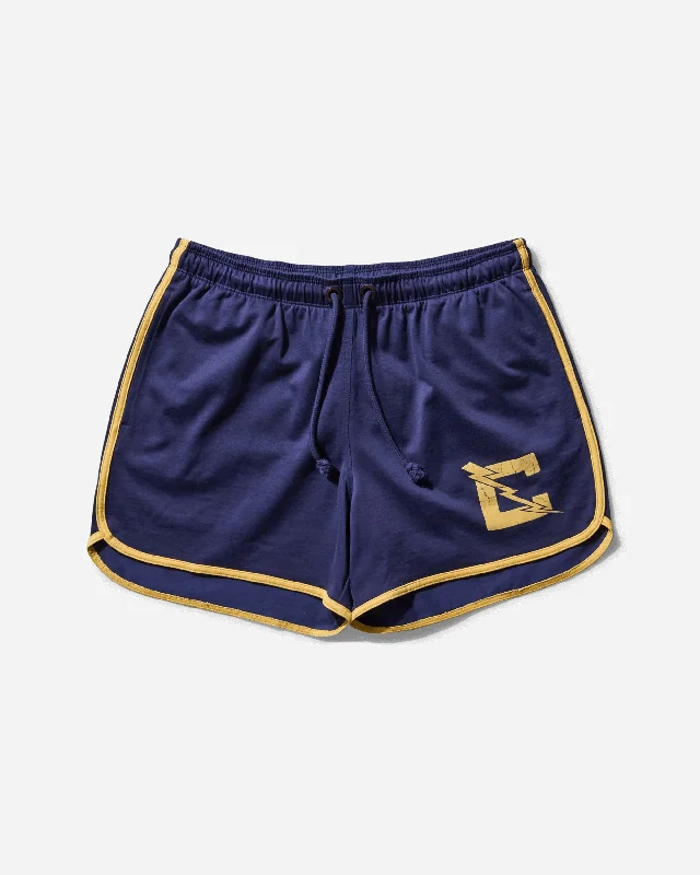 Zip-Up Men's Secure and Multi-Pocket ShortsMen's 50's Pool Boy Shorts Navy