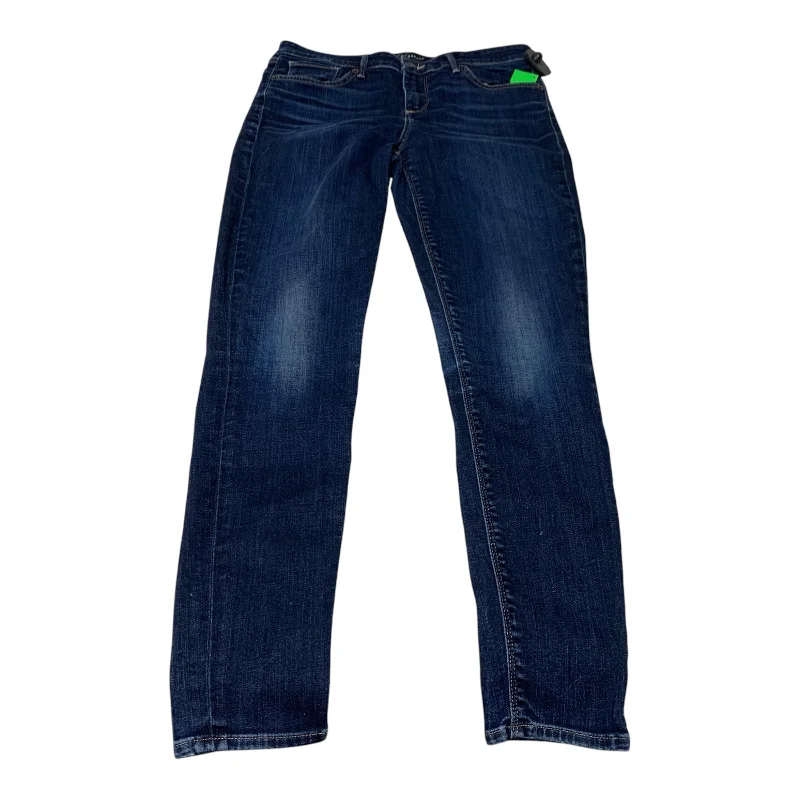 Men's Jeans with EmbroideryJeans Skinny By Lucky Brand In Blue Denim, Size: 8