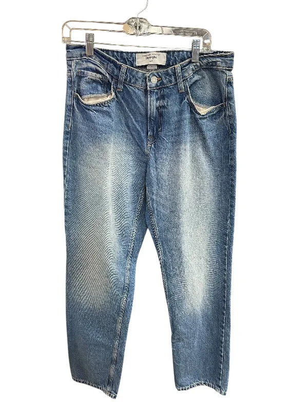 Hipster Men's JeansJeans Straight By H&m In Blue, Size: 10