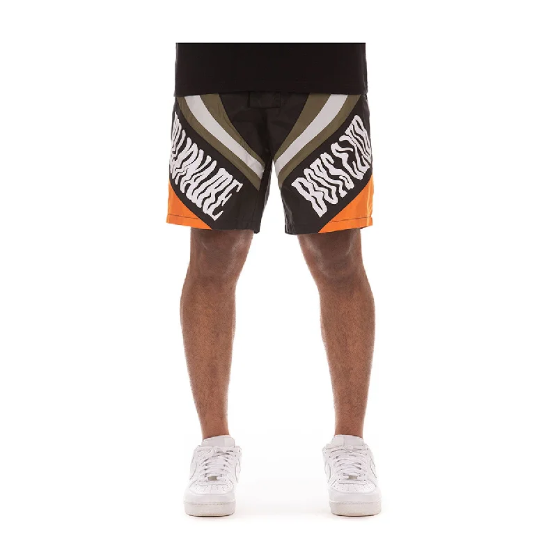 Short Men's Inseam Dress ShortsBillionaire Boys Club Mens Off Grid Shorts 3104-011 Black