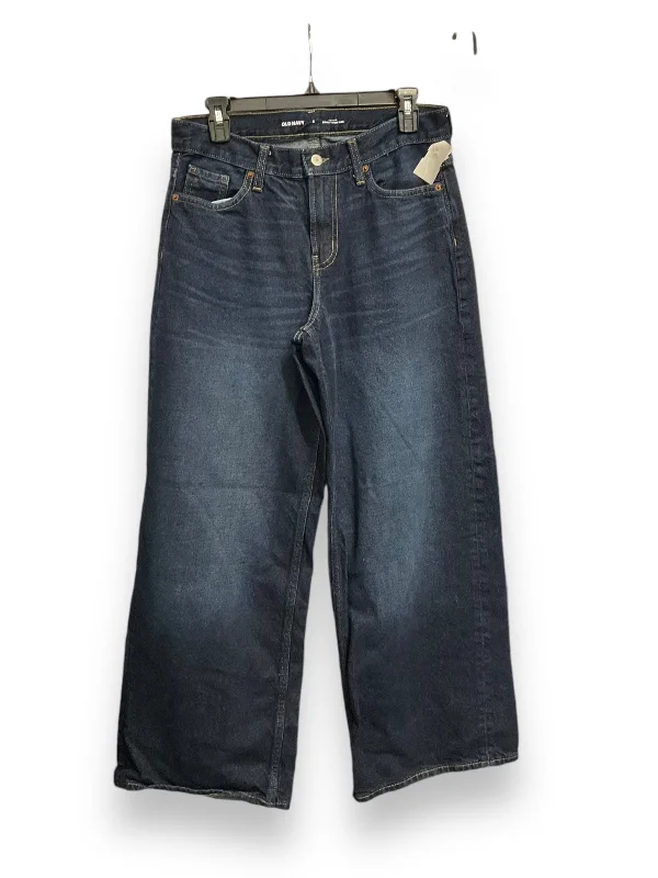 Men's Jeans with Stretch FabricJeans Wide Leg By Old Navy In Blue Denim, Size: 6