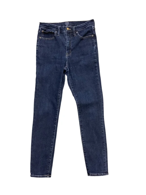 Yoked Back Men's JeansJeans Skinny By J. Crew In Blue Denim, Size: 4