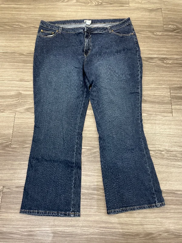 Affordable Designer Men's JeansJeans Boot Cut By St Johns Bay In Blue, Size: 24