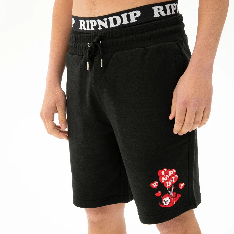 Adventure-Inspired Men's Outdoor Short PantsCupids Nightmare Sweatshorts (Black)