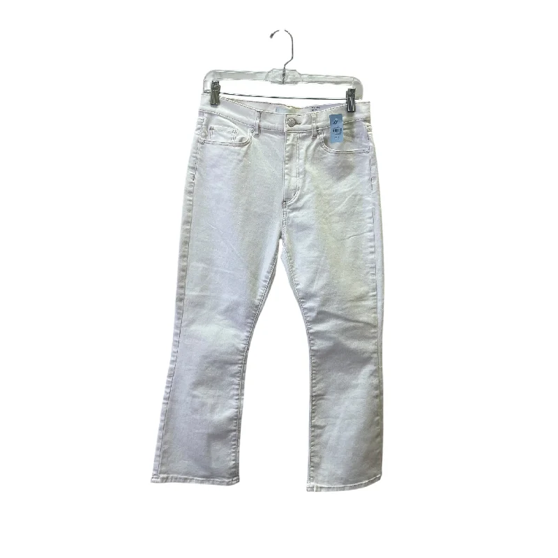 Winter Men's JeansJeans Boot Cut By Loft In White Denim, Size:6
