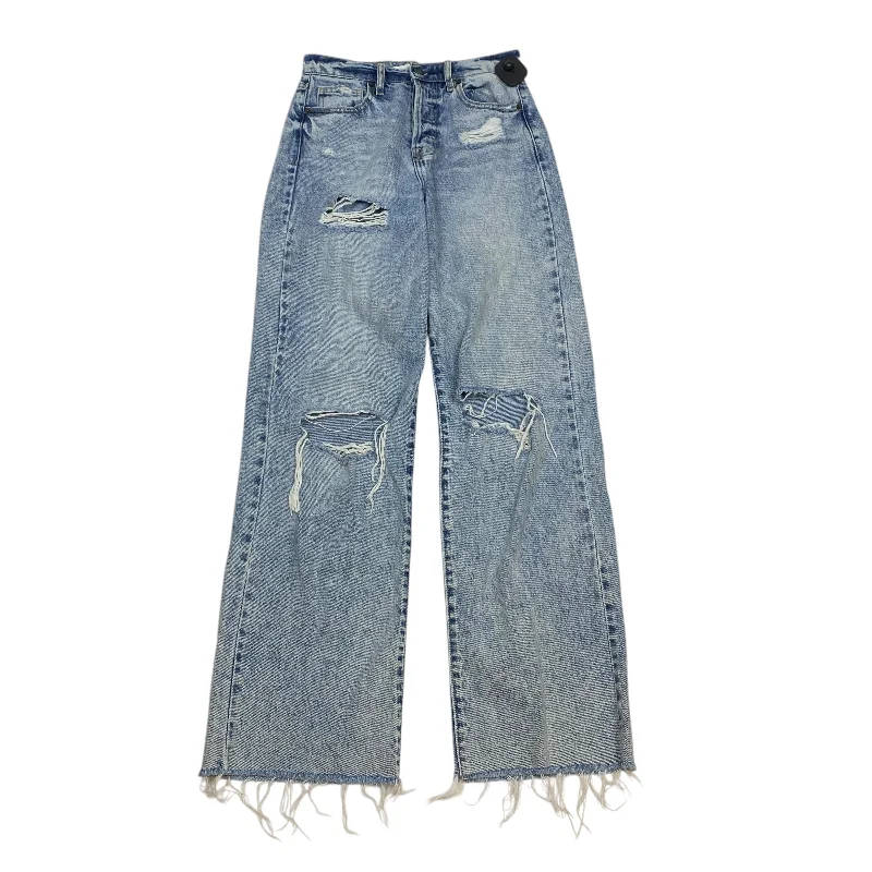 Inexpensive Rip and Tear Men's JeansJeans Straight By Hidden In Blue Denim, Size: 0
