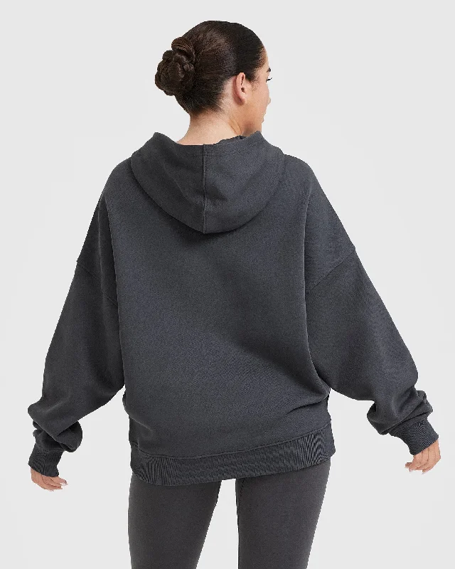 All Day Oversized Hoodie | Coal