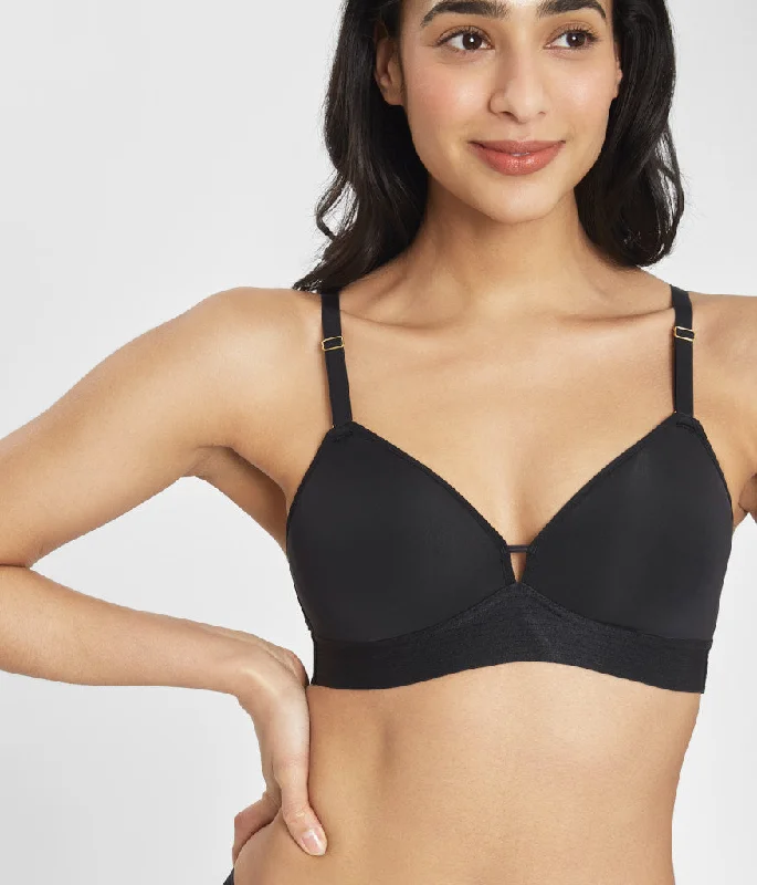 The Spacer Bra Bundle: Jet Black/Smoke