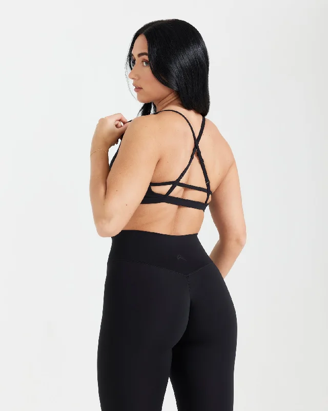 Timeless Strappy Bralette | Black