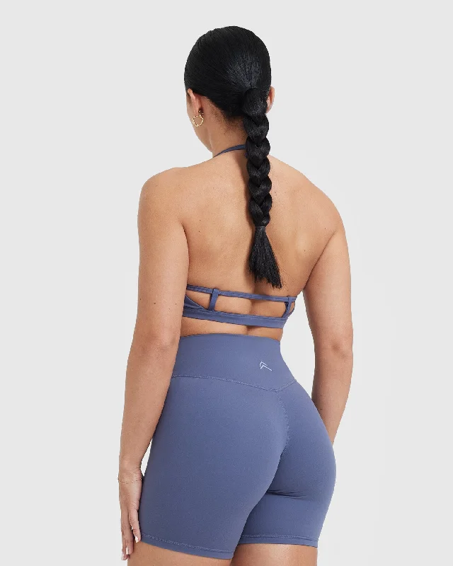 Timeless Strappy Bralette | Slate Blue