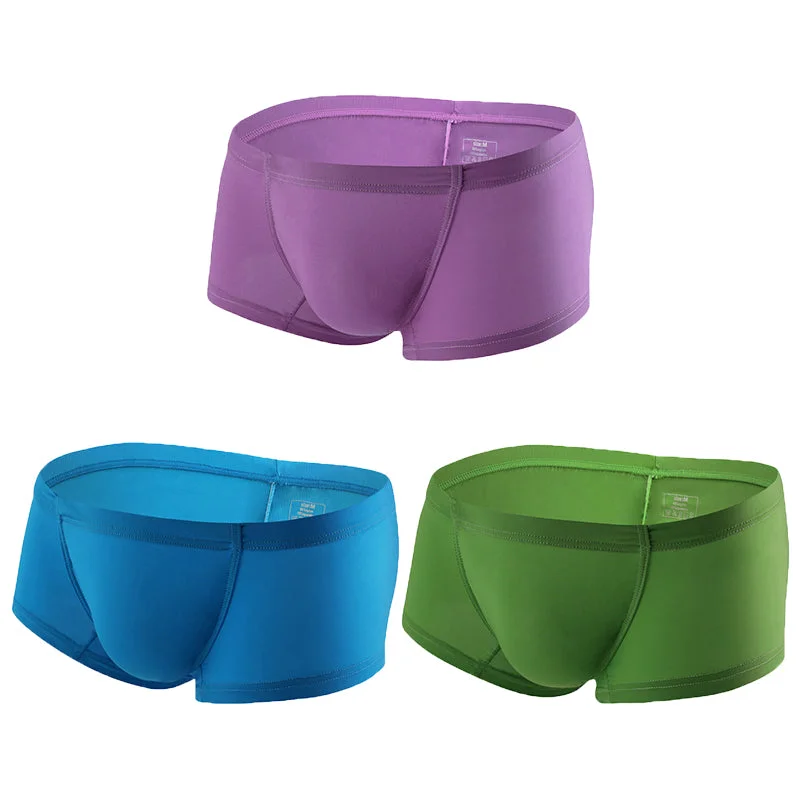 3 Pack Soft Thin Support Pouch Underwear