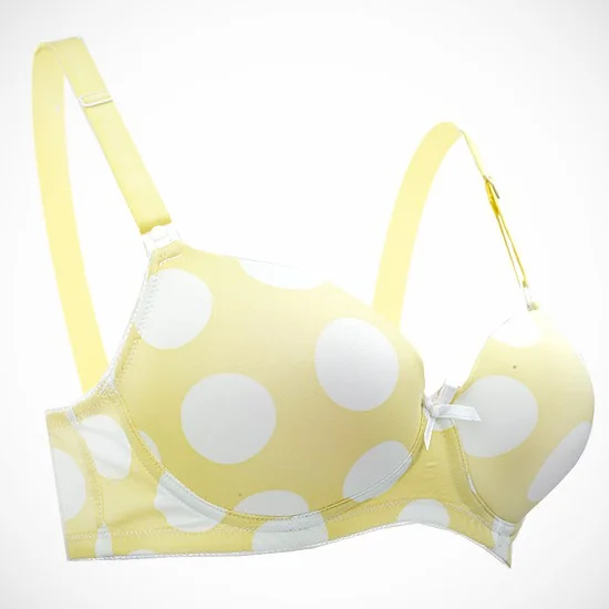 Autumnz - FAITH Nursing Bra (Yellow Polka)