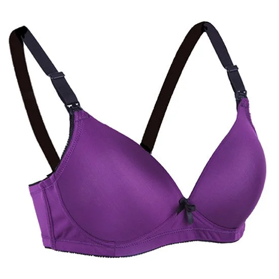 Autumnz - MYSTIQUE Moulded Non-Wired Nursing Bra (Royal Purple)