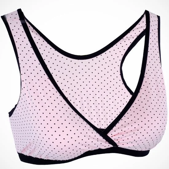 Autumnz - TANIA Sleep Bra (Polka Pink)