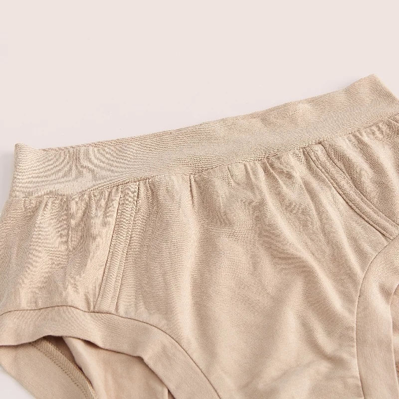 Womens Brief - Tan