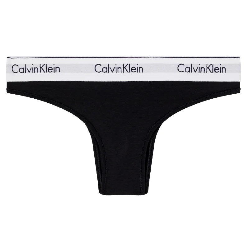 Calvin Klein Modern Cotton Brazilian Brief - Black