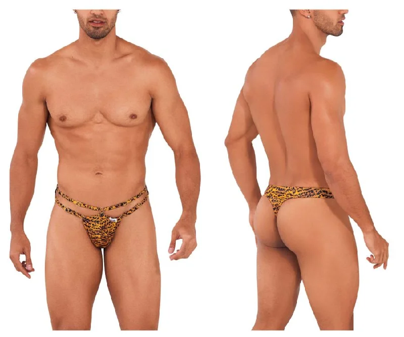 CandyMan 99712 Safari Thongs Leopard Print