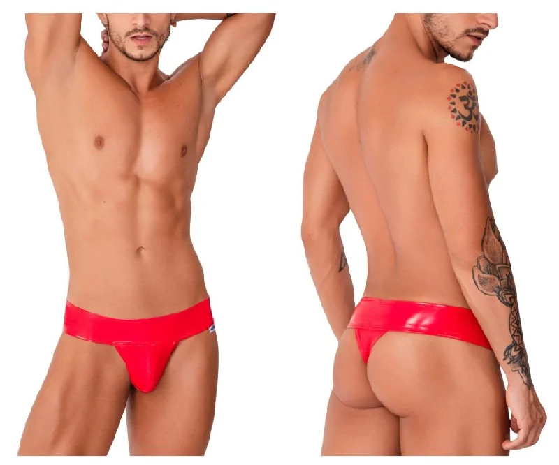 CandyMan 99742 Gloss Thongs Red