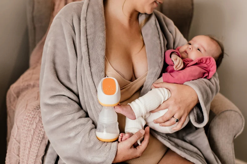 Deluxe Hands Free Breast Pump Bra | Nude