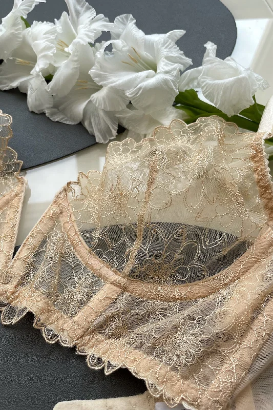 Emilia Nude Lingerie Set