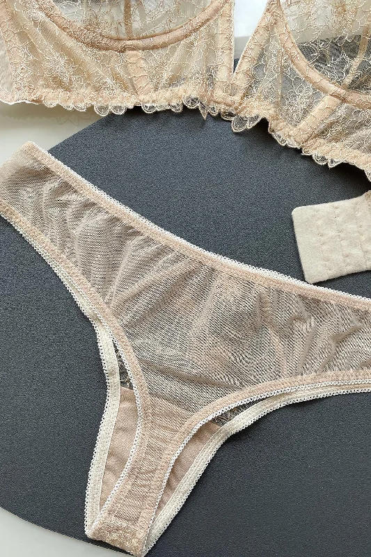 Emilia Nude Lingerie Set