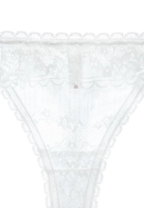 Felisa Fine Lace Sheer Thong