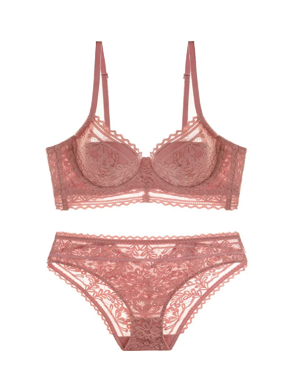 32B / Pink / Lingerie Set